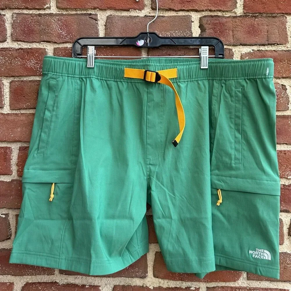 The North Face Men's Class V Belted Shorts green XXL NEW